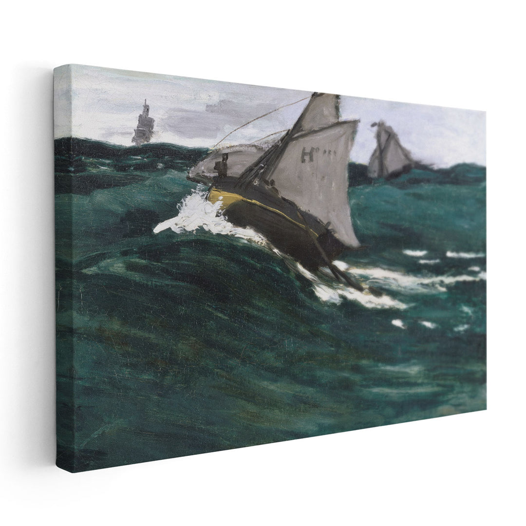 The Green Wave, 1866–1867 - Canvas Print Wall Art