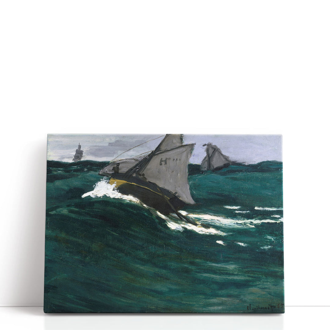 The Green Wave, 1866–1867 - Canvas Print Wall Art
