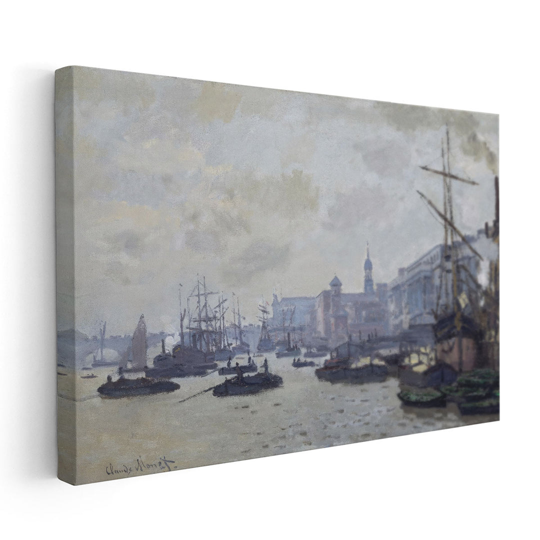 The Pool of London, 1871 - Canvas Print Wall Art