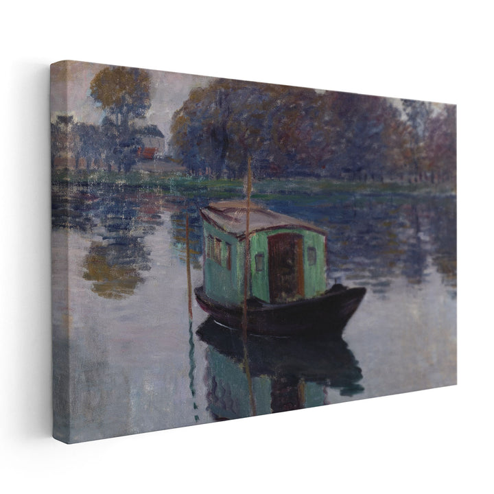 The Studio Boat, 1874 - Canvas Print Wall Art