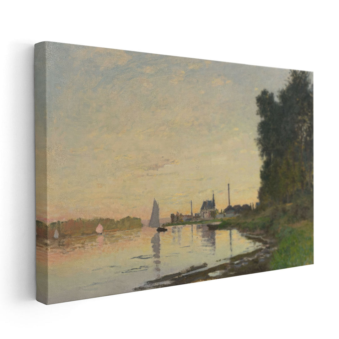 Argenteuil, Late Afternoon, 1872 - Canvas Print Wall Art