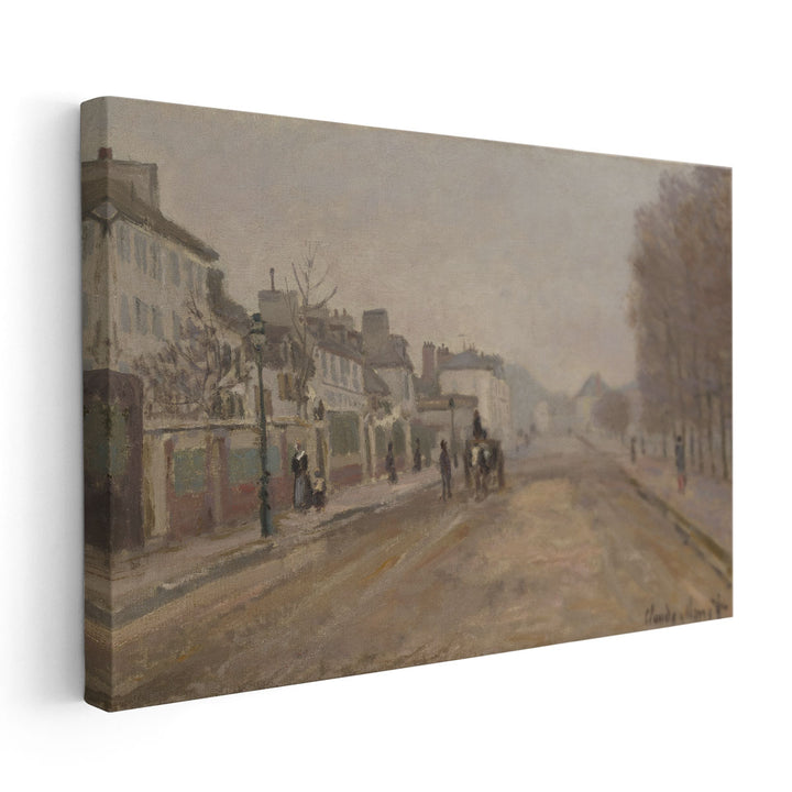 Boulevard Heloise, Argenteuil, 1872 - Canvas Print Wall Art