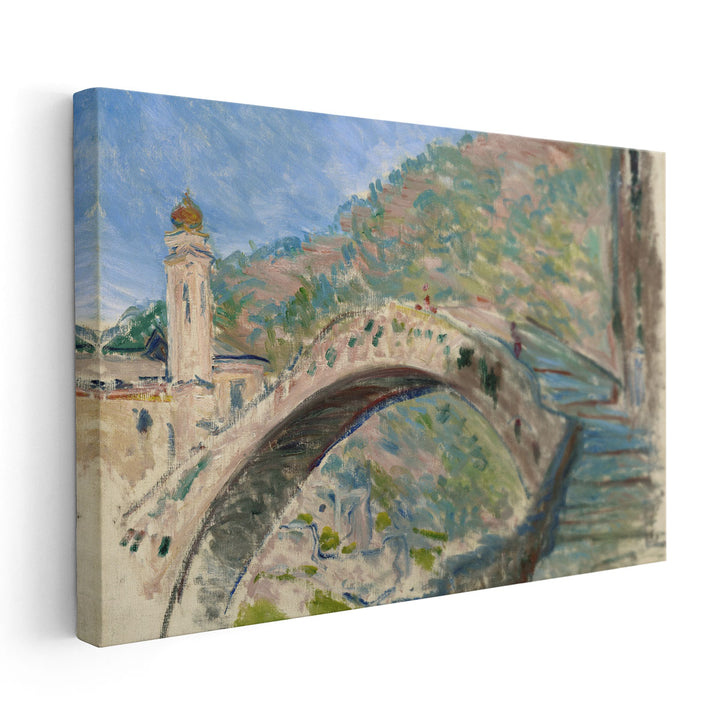 Bridge at Dolceacqua, 1884 - Canvas Print Wall Art