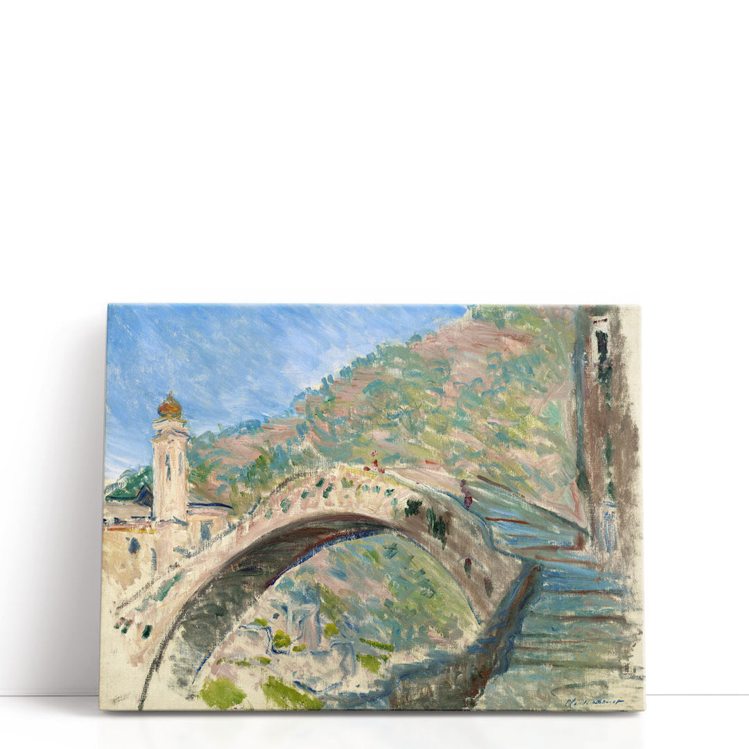 Bridge at Dolceacqua, 1884 - Canvas Print Wall Art