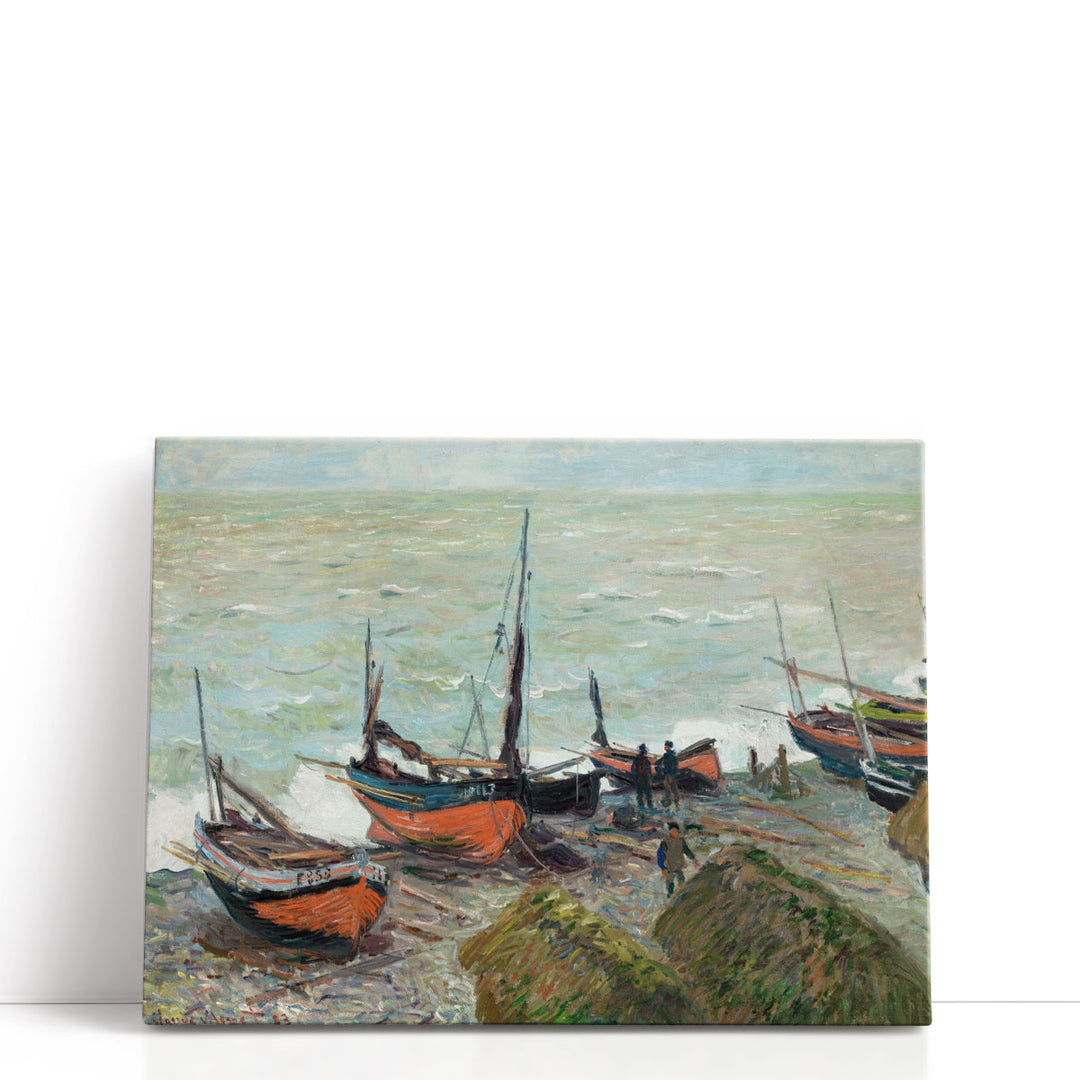 Fishing Boats, 1883 - Canvas Print Wall Art