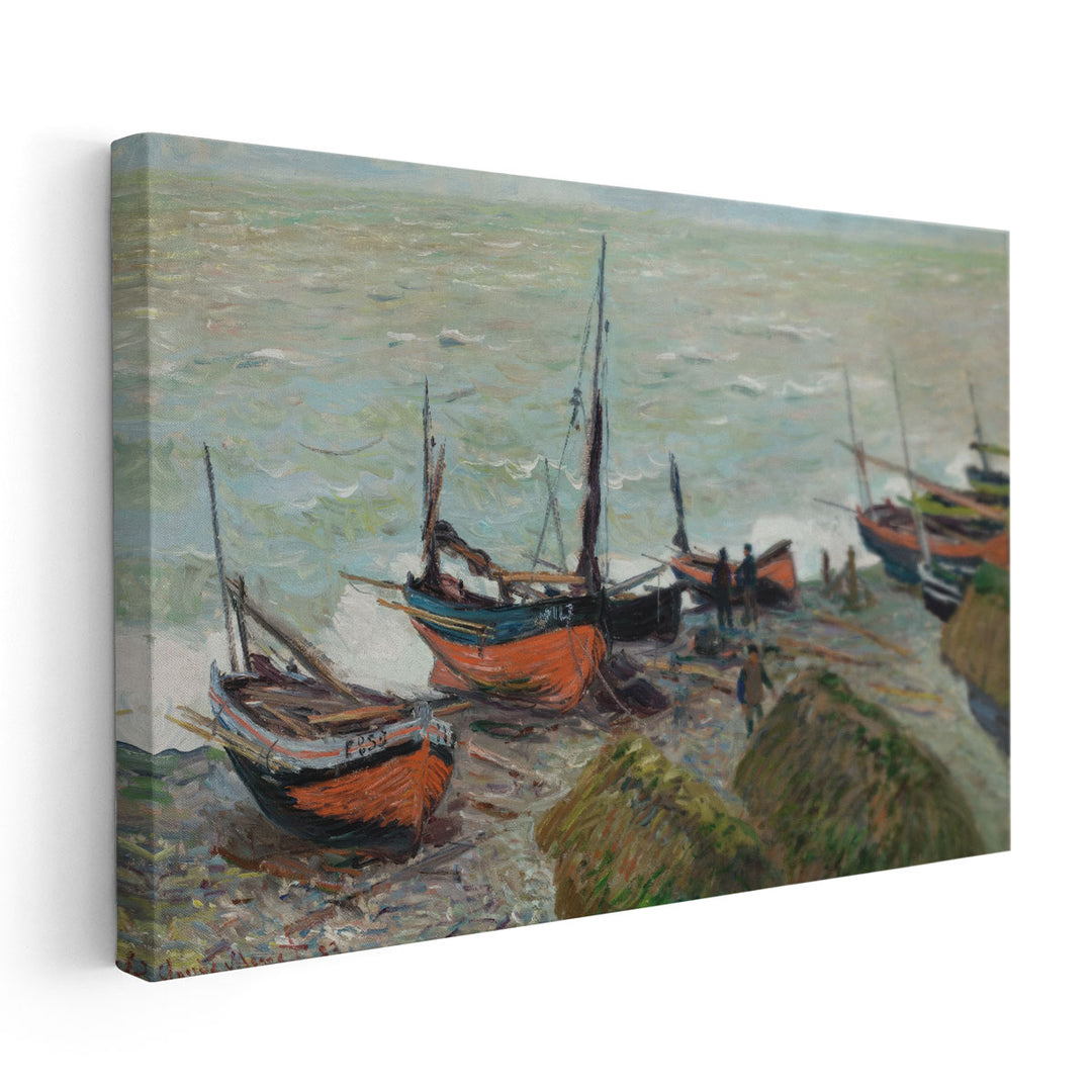 Fishing Boats, 1883 - Canvas Print Wall Art