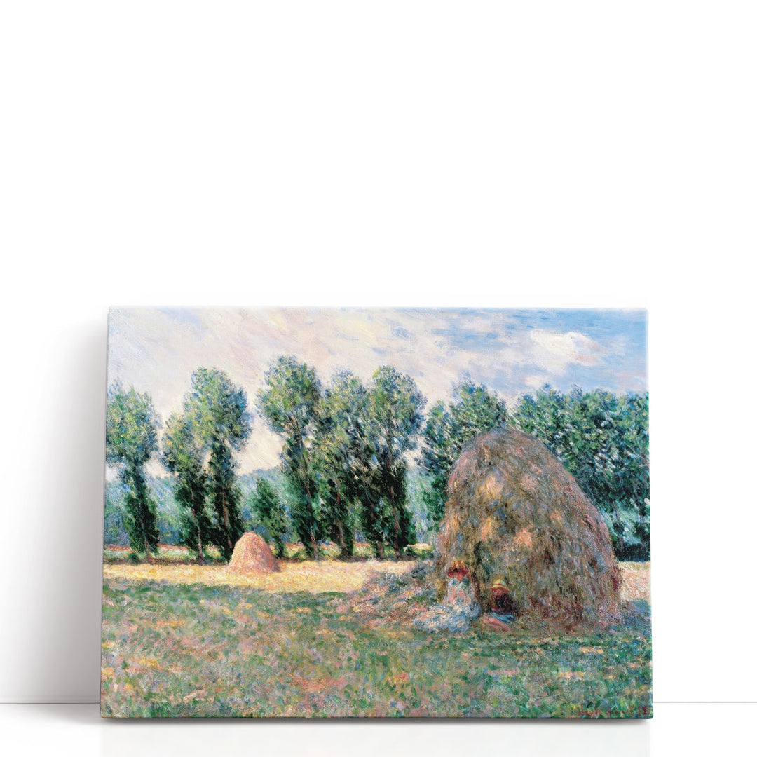 Haystack near Giverny, 1884 - Canvas Print Wall Art
