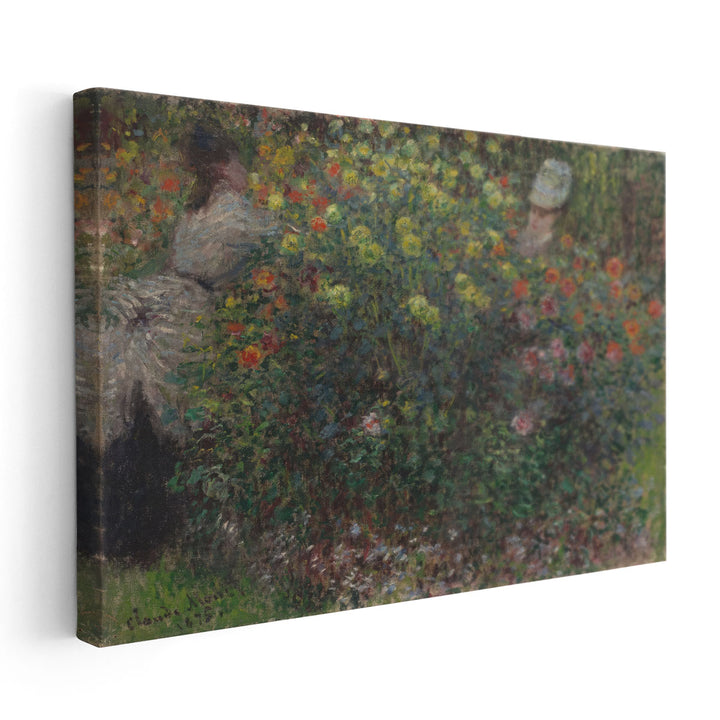 Ladies in Flowers, 1875 - Canvas Print Wall Art