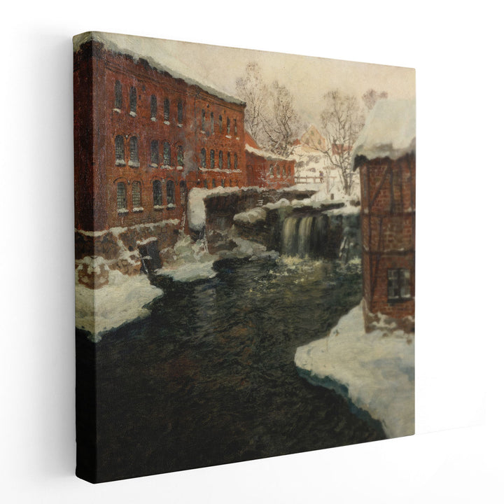 Mill Scene - Canvas Print Wall Art