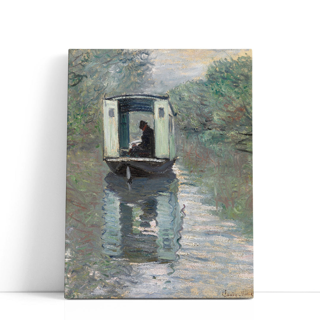 The Studio Boat, 1876 - Canvas Print Wall Art