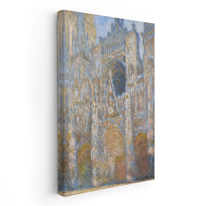 Rouen Cathedral, the Facade in Sunlight, 1892–1894 - Canvas Print Wall Art