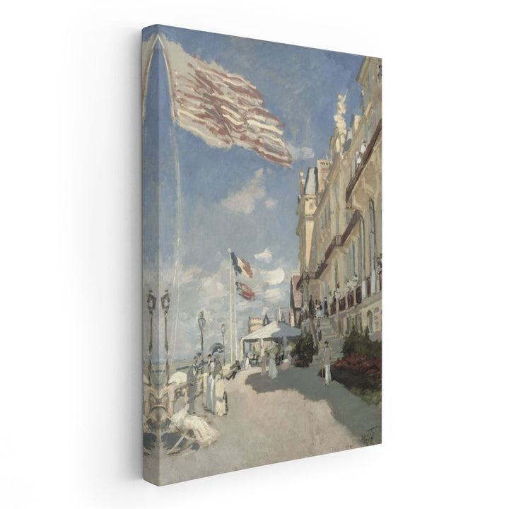 Black Rocks Hotel Trouville - Canvas Print Wall Art