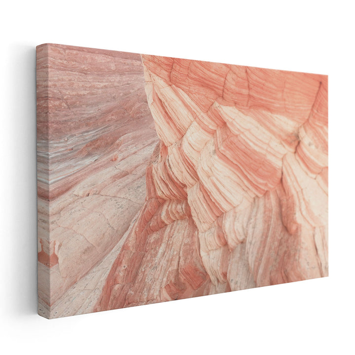 Coyote Buttes VII Blush - Canvas Print Wall Art