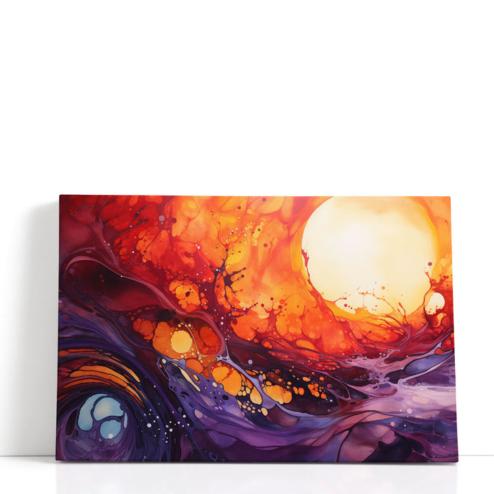 Gothic Sunset - Canvas Print Wall Art