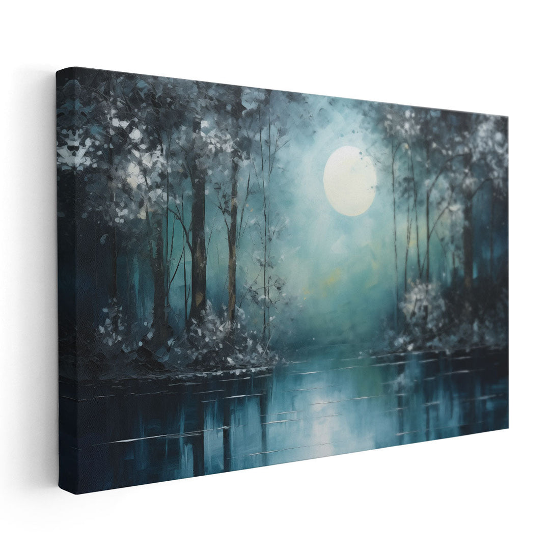 Lunar Lullaby 2 - Canvas Print Wall Art
