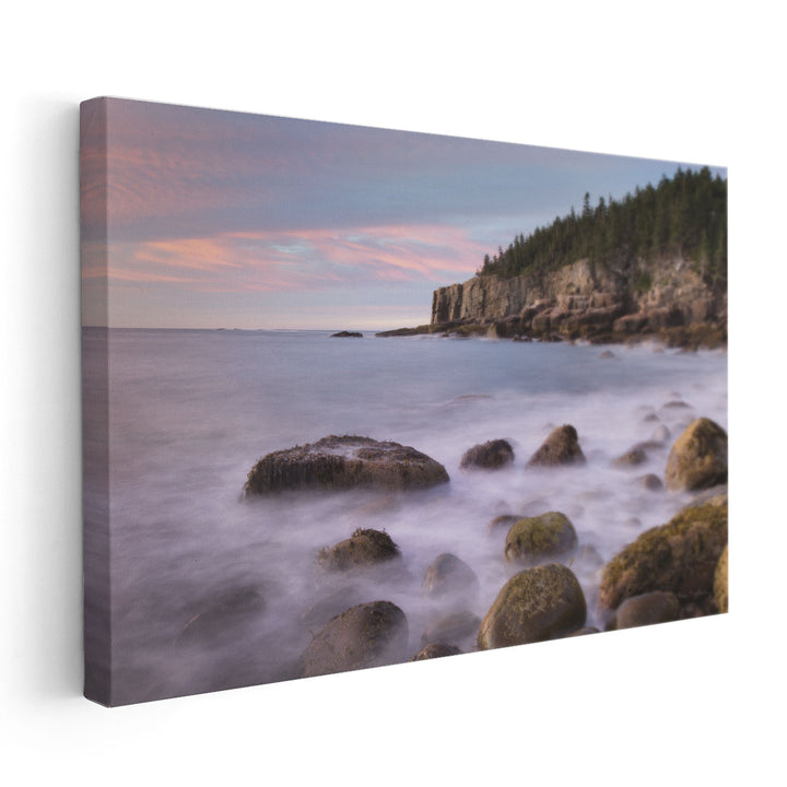 Cobblestone Beach - Canvas Print Wall Art