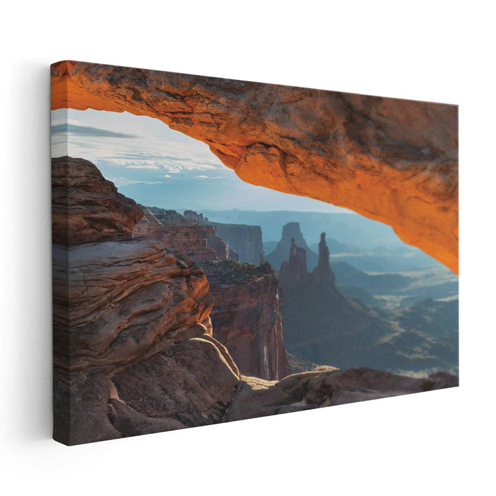 Mesa Arch Canyonlands National Park - Canvas Print Wall Art