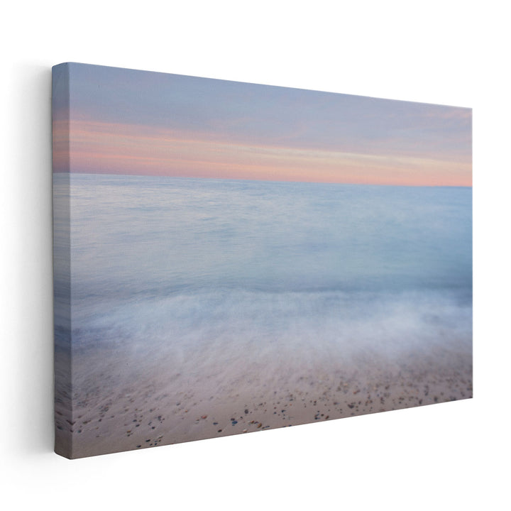 Lake Superior Beach II Sunset - Canvas Print Wall Art