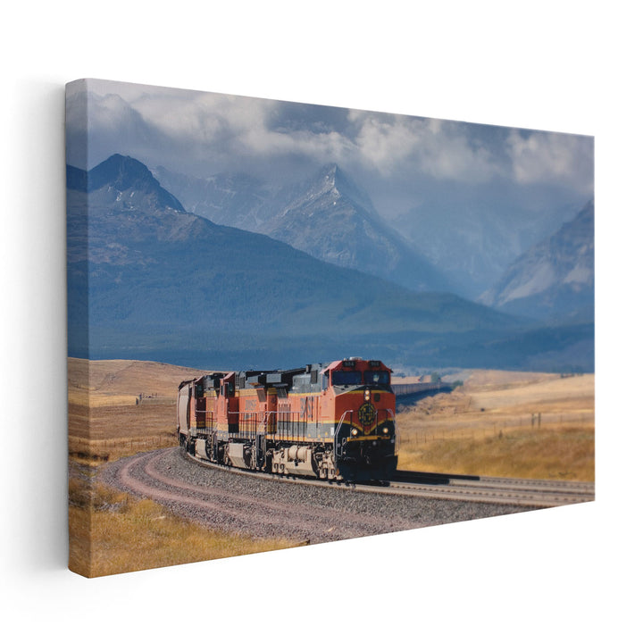 Train I - Canvas Print Wall Art