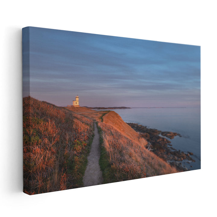 Evening Light Over Cattle Point - Canvas Print Wall Art