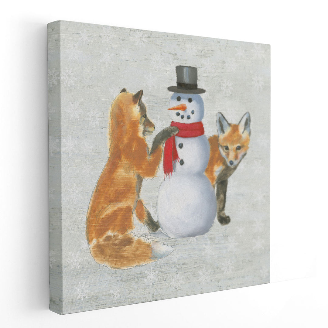 Christmas Critters V - Canvas Print Wall Art