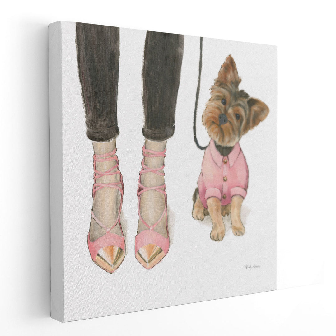 Furry Fashion Friends III - Canvas Print Wall Art