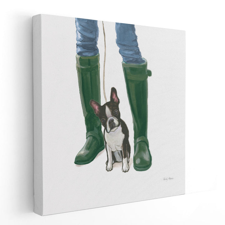 Furry Fashion Friends IX - Canvas Print Wall Art