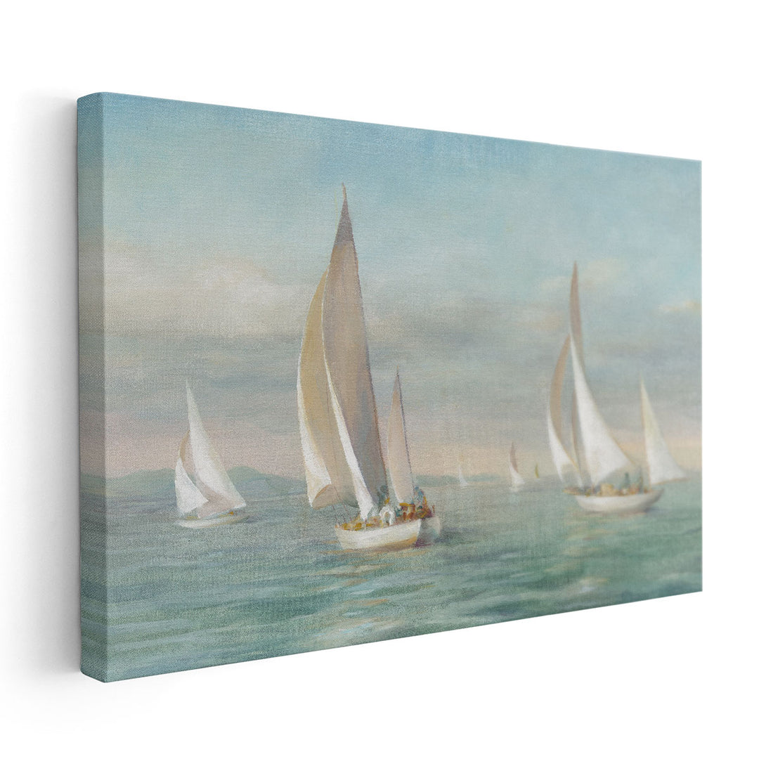 Weekend Sail v2 - Canvas Print Wall Art