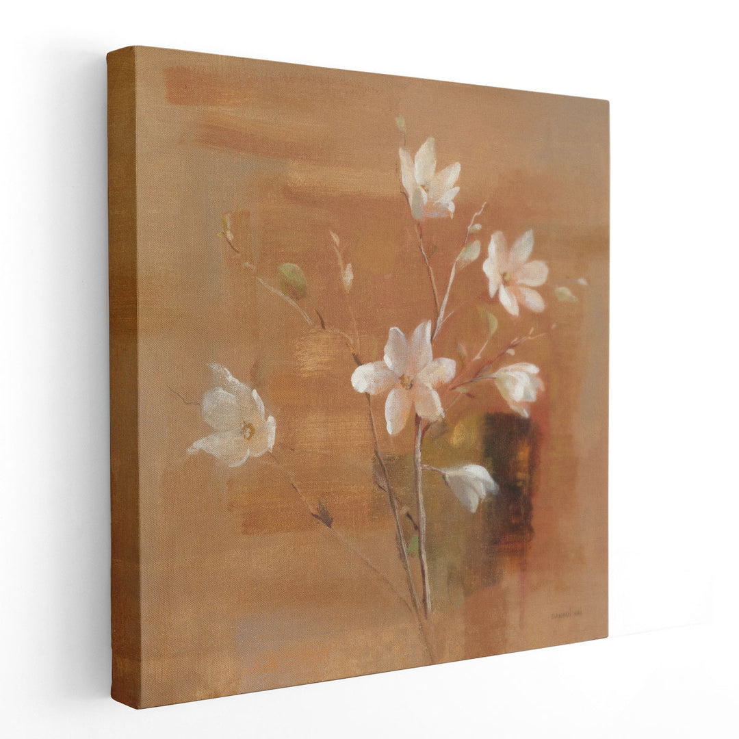 White Magnolia - Canvas Print Wall Art