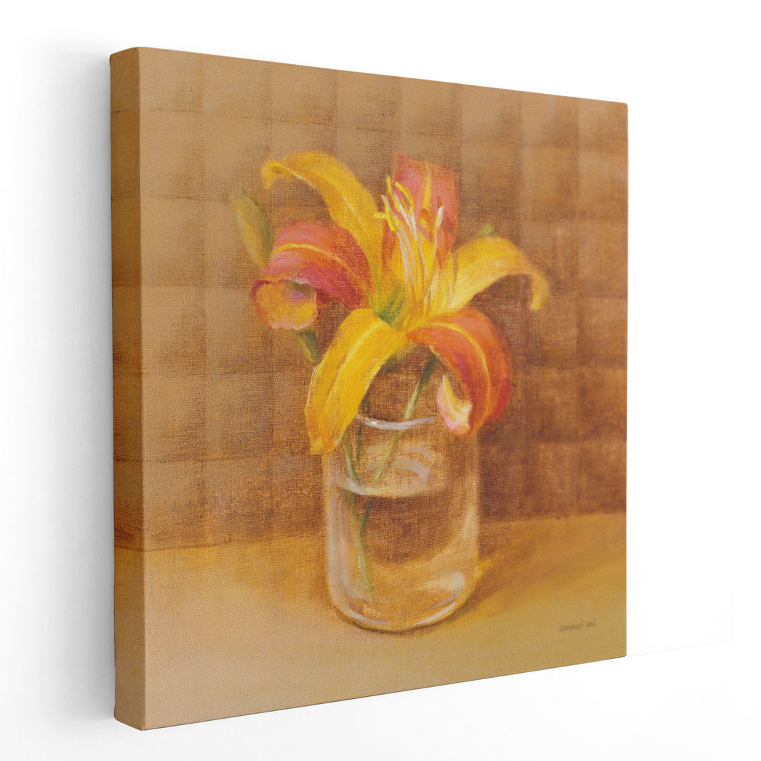 Lily in Glass - Canvas Print Wall Art