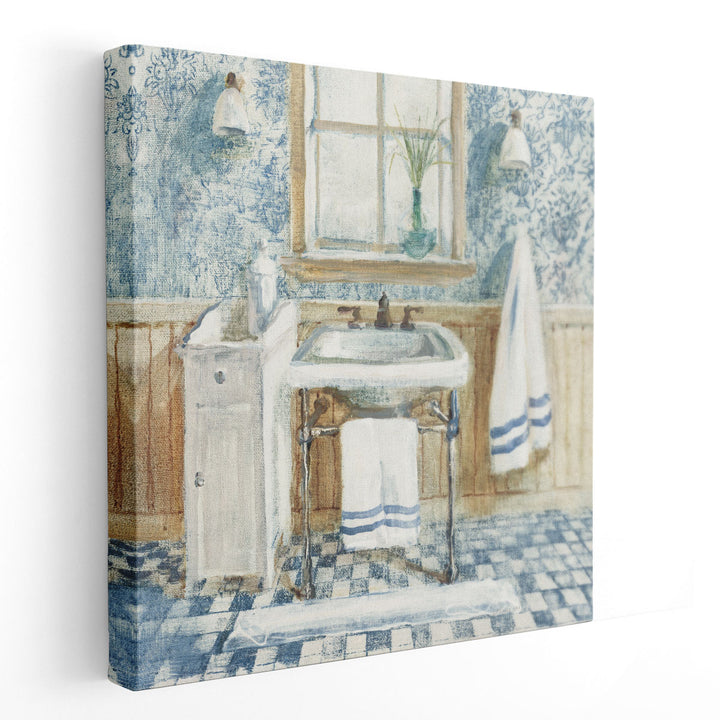 Victorian Sink I - Canvas Print Wall Art