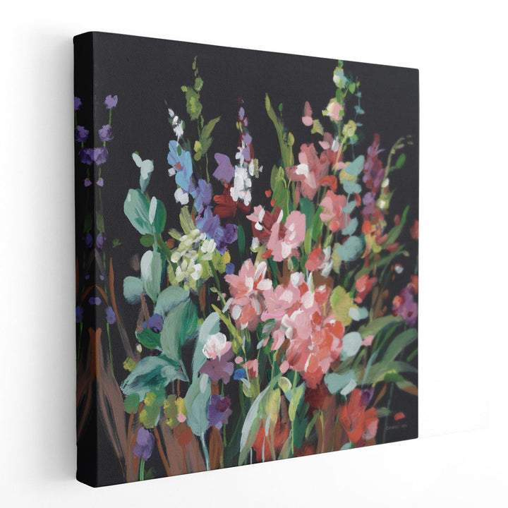 Brightness Flowering Muted - Canvas Print Wall Art