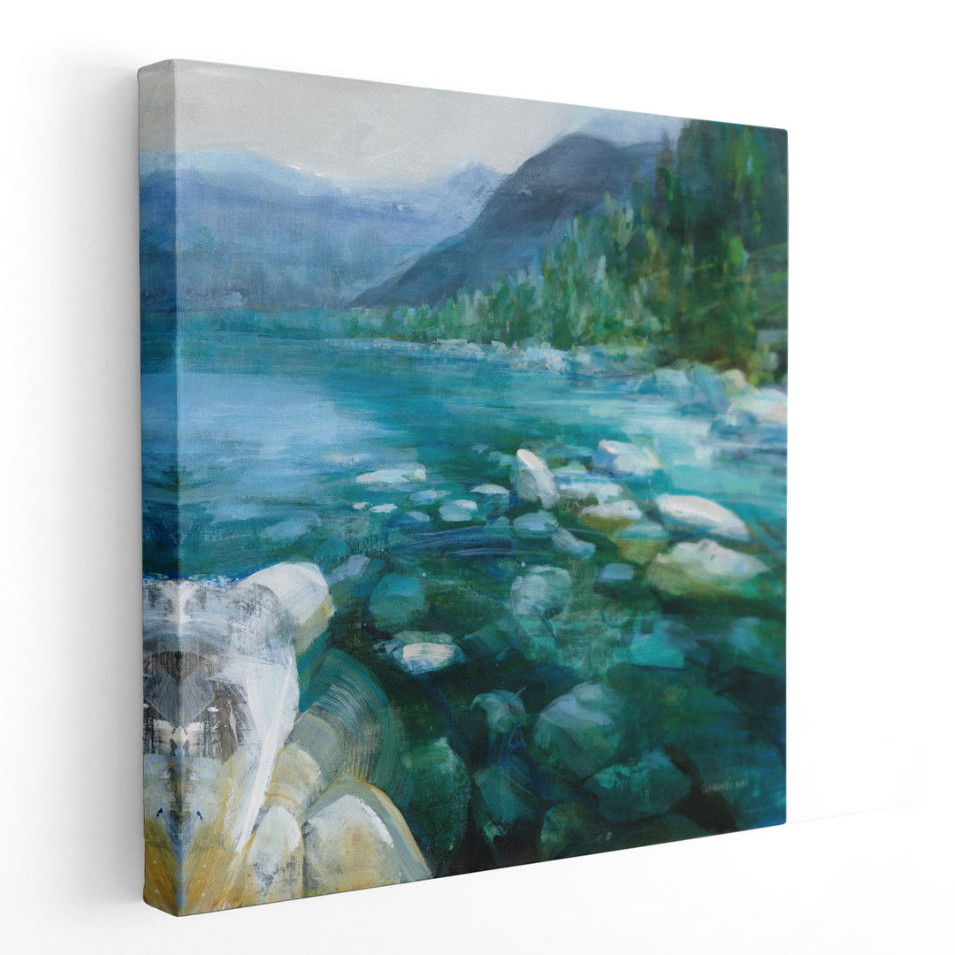 Western Lake II - Canvas Print Wall Art