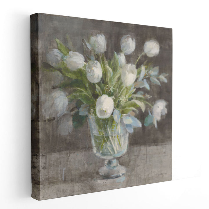 Serene Tulips - Canvas Print Wall Art