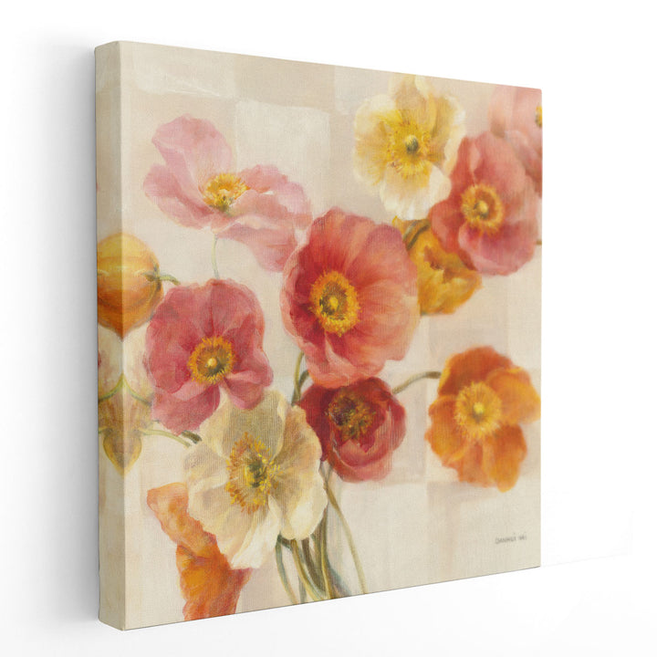 Poppies Delight I - Canvas Print Wall Art