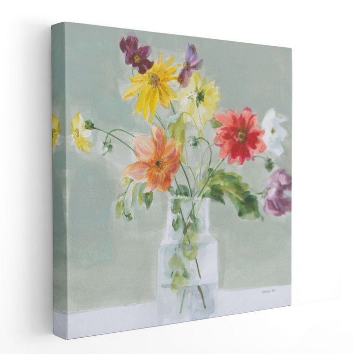 Wild About Wildflowers - Canvas Print Wall Art