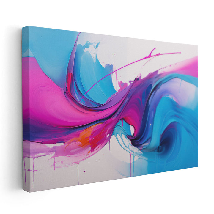 Swirl Sensation - Canvas Print Wall Art