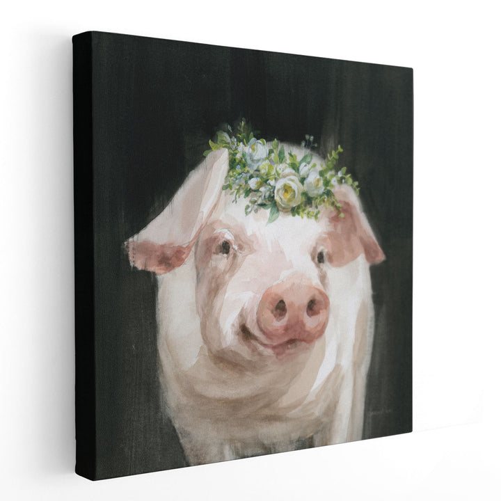 Barnyard Whimsy III - Canvas Print Wall Art