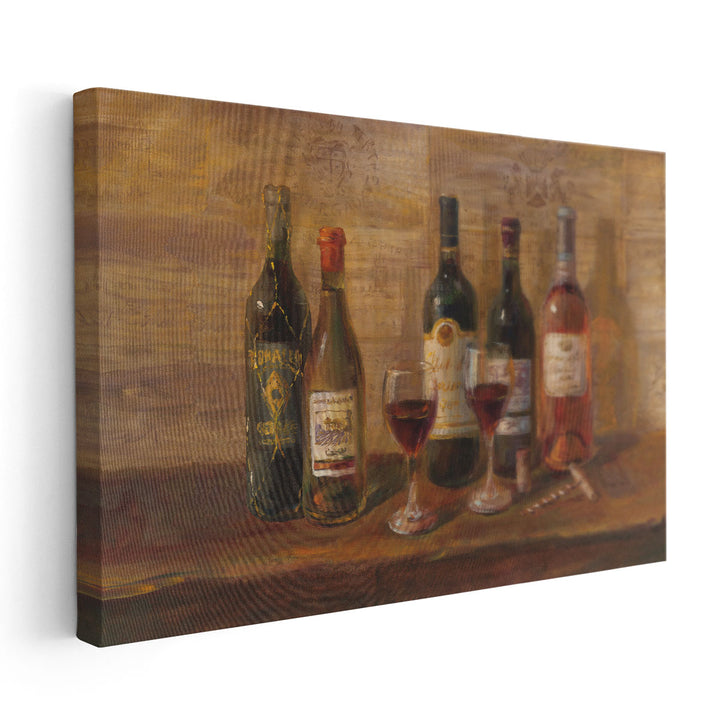 Wine Tasting - Canvas Print Wall Art