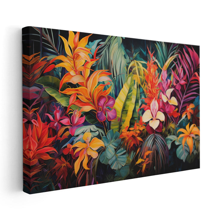 Vibrant Jungle - Canvas Print Wall Art