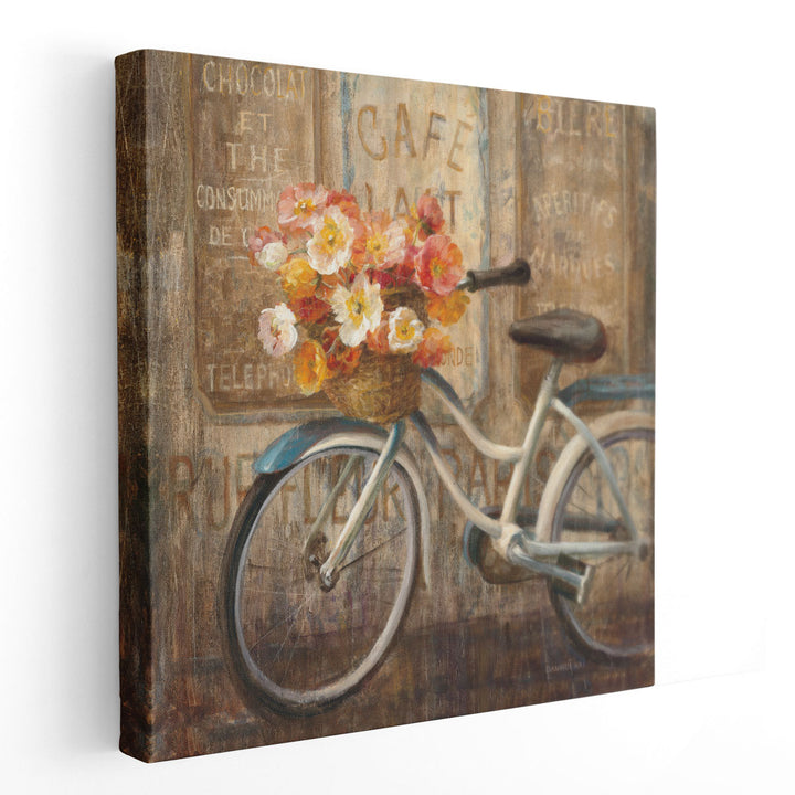 Meet Me at Le Cafe II - Canvas Print Wall Art