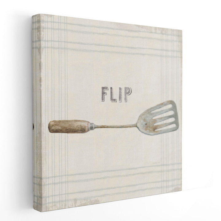 Floursack Kitchen Sign I - Canvas Print Wall Art