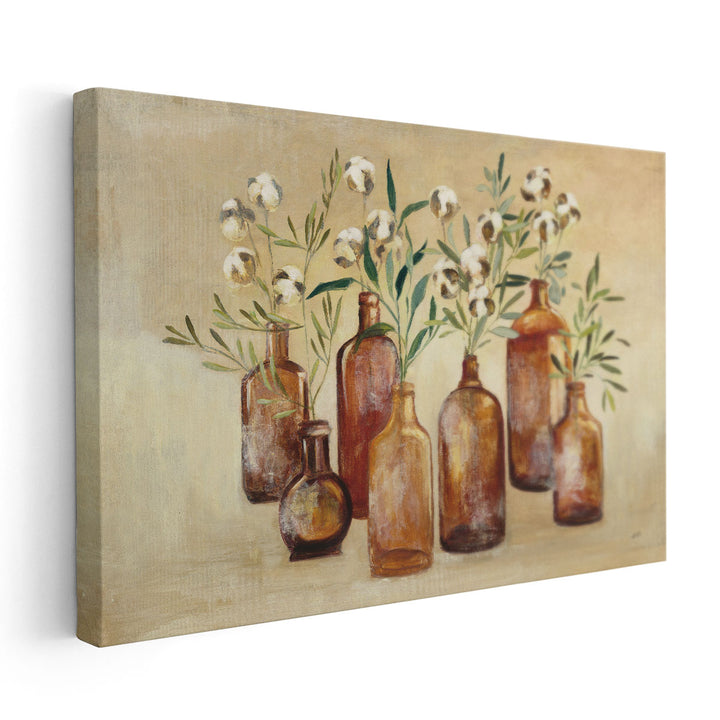 Cotton Still Life I - Canvas Print Wall Art