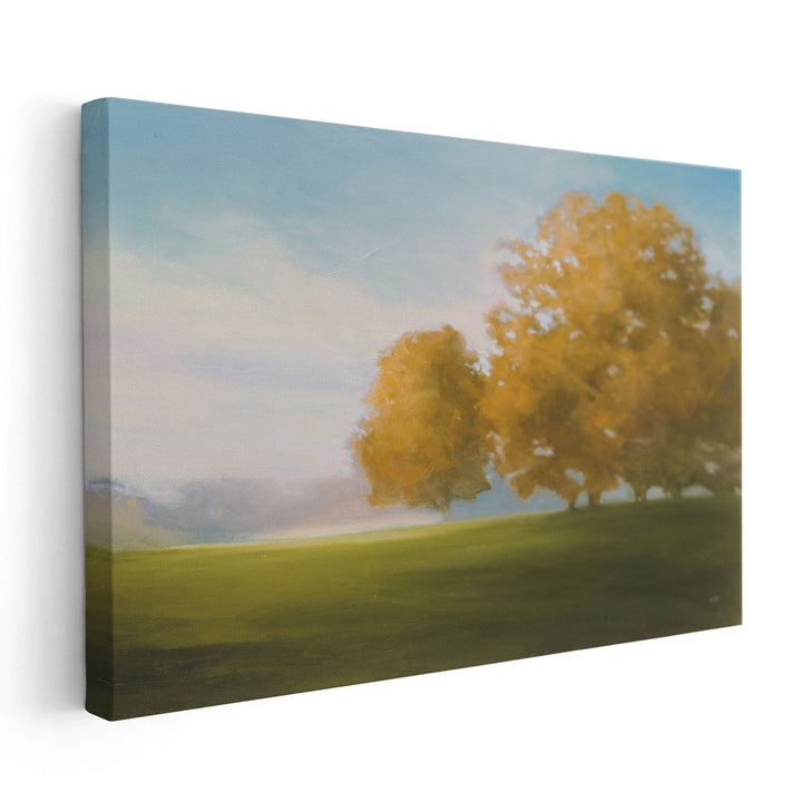 Autumn Glow Gold - Canvas Print Wall Art