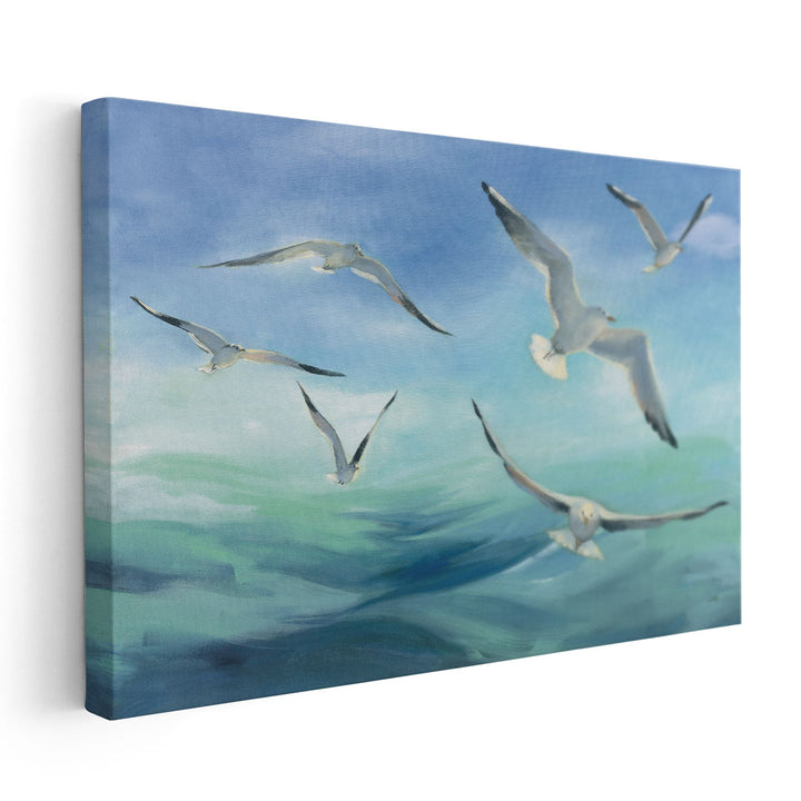 Sea Flight - Canvas Print Wall Art