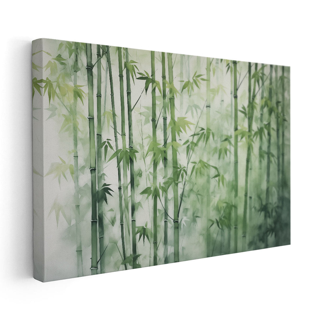 Bamboo Adventure - Canvas Print Wall Art