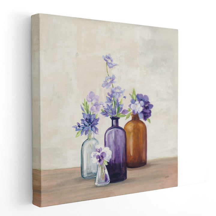 Windowsill Garden I - Canvas Print Wall Art