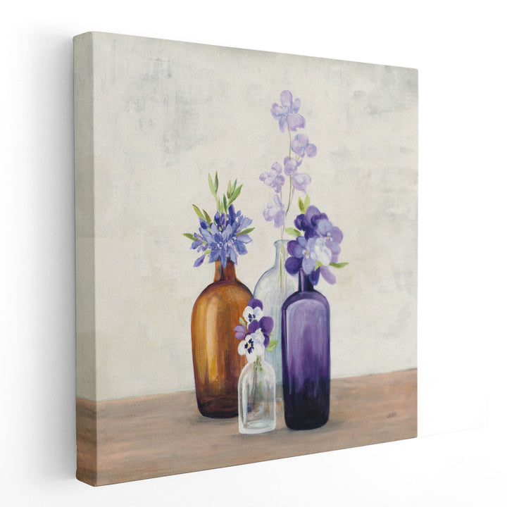 Windowsill Garden II - Canvas Print Wall Art