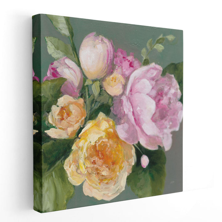 June Bouquet - Canvas Print Wall Art