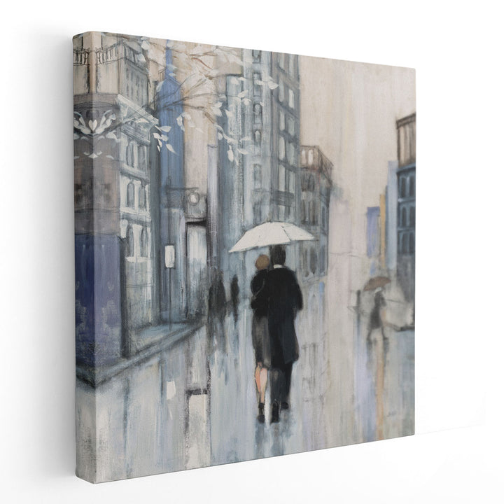 Spring Rain New York - Canvas Print Wall Art